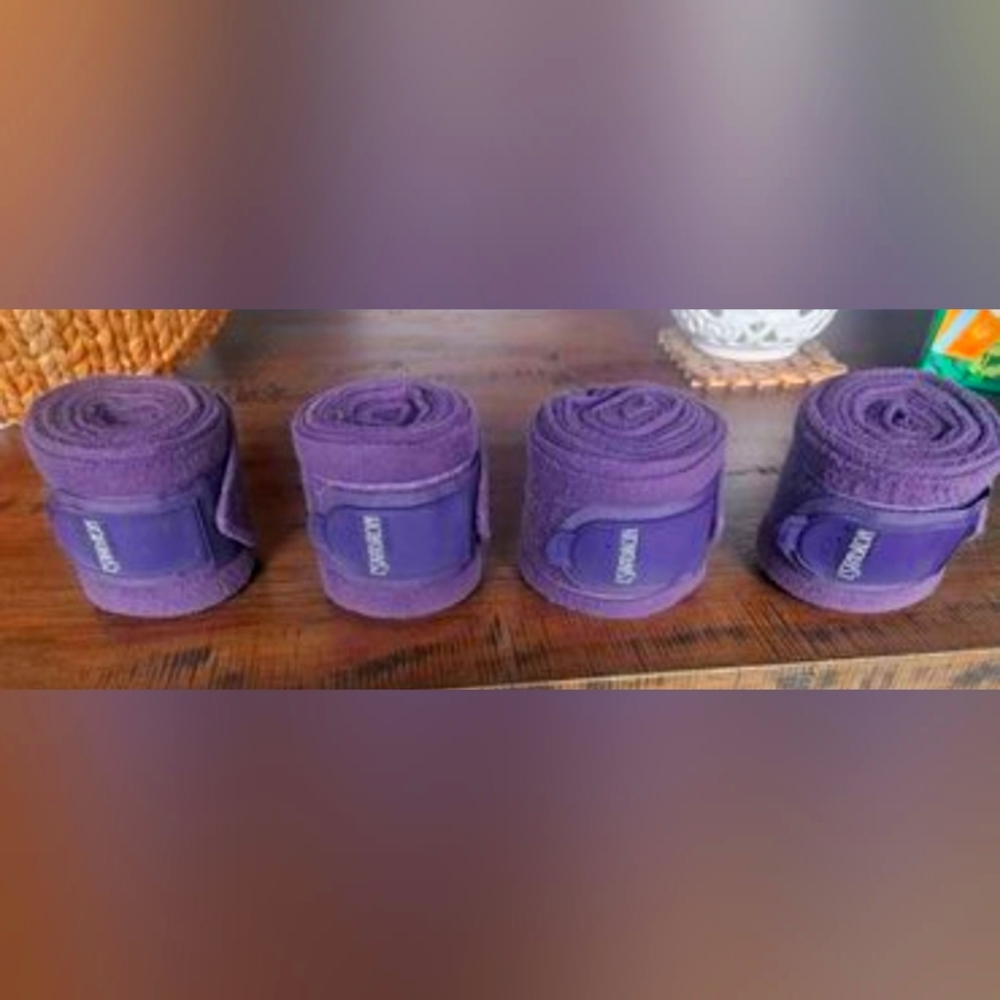Purple Eskadron Polo Wraps